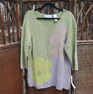 🆕️ First issues Floral Oversized Sweater